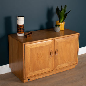 Blonde Ercol Elm Windsor IR TV Cabinet