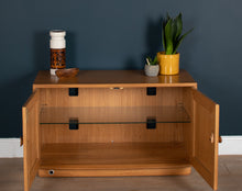 Load image into Gallery viewer, Blonde Ercol Elm Windsor IR TV Cabinet