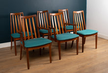 Load image into Gallery viewer, Retro Teak GPlan 1960s Fresco Dining Table &amp; 6 Six Chairs By Victor Wilkins