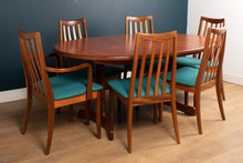 Load image into Gallery viewer, Retro Teak GPlan 1960s Fresco Dining Table &amp; 6 Six Chairs By Victor Wilkins