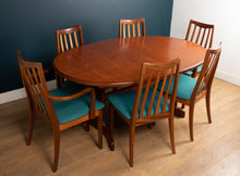 Load image into Gallery viewer, Retro Teak GPlan 1960s Fresco Dining Table &amp; 6 Six Chairs By Victor Wilkins