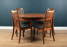 Load image into Gallery viewer, Retro Teak GPlan 1960s Fresco Dining Table &amp; 4 Four Chairs By Victor Wilkins