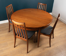 Load image into Gallery viewer, Retro Teak GPlan 1960s Fresco Dining Table &amp; 4 Four Chairs By Victor Wilkins