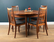 Load image into Gallery viewer, Retro Teak GPlan 1960s Fresco Dining Table &amp; 4 Four Chairs By Victor Wilkins