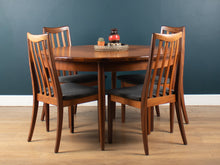 Load image into Gallery viewer, Retro Teak GPlan 1960s Fresco Dining Table &amp; 4 Four Chairs By Victor Wilkins