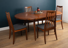 Load image into Gallery viewer, Retro Teak GPlan 1960s Fresco Dining Table &amp; 4 Four Chairs By Victor Wilkins