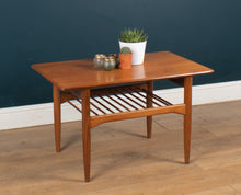 Load image into Gallery viewer, Retro Teak 1960s G Plan Coffee Table Lamp Table By LB Kofod Larsen