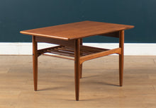 Load image into Gallery viewer, Retro Teak 1960s G Plan Coffee Table Lamp Table By LB Kofod Larsen