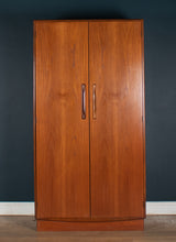 Load image into Gallery viewer, Retro Teak 1960s G Plan Fresco Wardrobe By Victor Wilkins