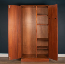 Load image into Gallery viewer, Retro Teak 1960s G Plan Fresco Wardrobe By Victor Wilkins