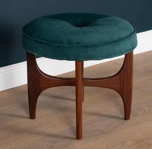 Retro Teak 1960s G Plan Fresco Stool By Viktor Wilkins