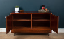 Load image into Gallery viewer, Restored Mid Century Danish Rosewood Sideboard TV Cabinet On Hairpin Legs