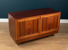 Load image into Gallery viewer, Restored Mid Century Danish Rosewood Sideboard TV Cabinet On Hairpin Legs