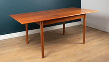 Load image into Gallery viewer, 1960s Danish Planktop Dining Table &amp; Six Chairs By Yngve Ekström for Troeds Minett