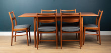 Load image into Gallery viewer, 1960s Danish Planktop Dining Table &amp; Six Chairs By Yngve Ekström for Troeds Minett