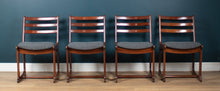 Load image into Gallery viewer, Retro Teak 1960s Portwood Extending Dining Table &amp; 4 Four Chairs