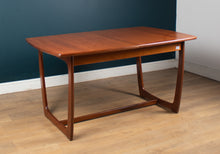 Load image into Gallery viewer, Retro Teak 1960s Portwood Extending Dining Table &amp; 4 Four Chairs