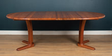 Load image into Gallery viewer, Retro 1960s Long Danish Extending Solid Dining Table in Teak from Dyrlund