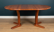 Load image into Gallery viewer, Retro 1960s Long Danish Extending Solid Dining Table in Teak from Dyrlund