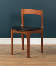 Load image into Gallery viewer, Retro Teak 1960s Round Dining Table &amp; Four Space Saving Chairs By Nathan