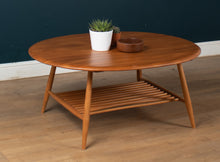 Load image into Gallery viewer, Retro Vintage Solid Elm Ercol Model 454 Supper Table, Coffee Table