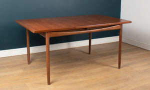 Retro Teak 1960s Extending Dining Table By LB Kofod Larsen