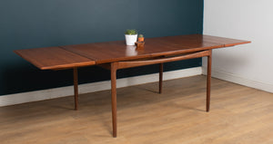 Retro Teak 1960s Extending Dining Table By LB Kofod Larsen