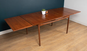 Retro Teak 1960s Extending Dining Table By LB Kofod Larsen