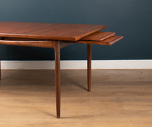 Load image into Gallery viewer, Retro Teak 1960s Extending Dining Table By LB Kofod Larsen