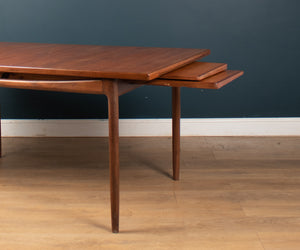 Retro Teak 1960s Extending Dining Table By LB Kofod Larsen