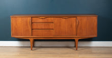 Load image into Gallery viewer, Retro Teak 1960s Jentique Mid Century Sideboard With Folded Handles