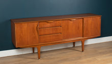 Load image into Gallery viewer, Retro Teak 1960s Jentique Mid Century Sideboard With Folded Handles