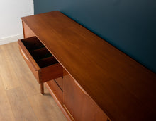 Load image into Gallery viewer, Retro Teak 1960s Jentique Mid Century Sideboard With Folded Handles