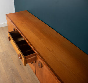 Retro Teak 1960s Portwood Teak Sideboard On Hair Pin Legs