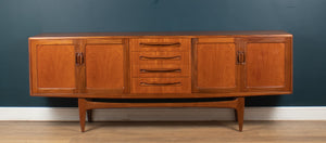 Retro Teak 1960s G Plan Fresco Long John Sideboard By Victor Wilkins