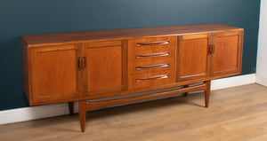 Retro Teak 1960s G Plan Fresco Long John Sideboard By Victor Wilkins