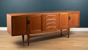 Retro Teak 1960s G Plan Fresco Long John Sideboard By Victor Wilkins