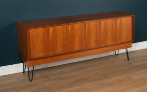 Retro Teak 1960s G Plan Form Five 5 Sideboard On Hairpin Legs