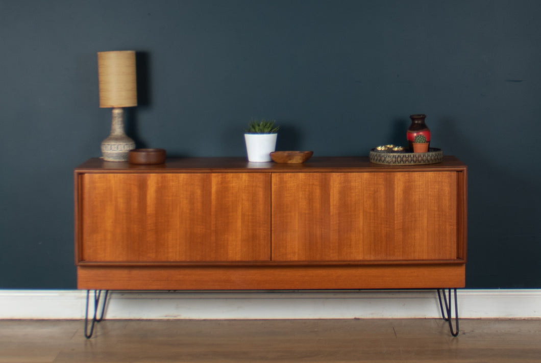 Retro Teak 1960s G Plan Form Five 5 Sideboard On Hairpin Legs