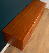 Load image into Gallery viewer, Long Restored Teak Retro 1960s G Plan Fresco Sideboard On Hairpin Legs