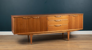 Retro Walnut 1960s Jentique Classic Mid Century Sideboard