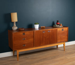 Retro Teak 1960s Stonehill Mid Century Sideboard