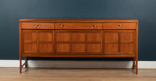 Load image into Gallery viewer, Retro Teak 1960s Nathan Squares Mid Century Sideboard