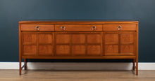 Load image into Gallery viewer, Retro Teak 1960s Nathan Squares Mid Century Sideboard