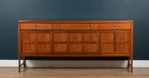 Retro Teak 1960s Nathan Squares Mid Century Sideboard