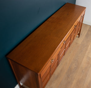 Retro Teak 1960s Nathan Squares Mid Century Sideboard