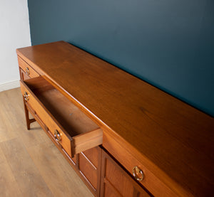 Retro Teak 1960s Nathan Squares Mid Century Sideboard