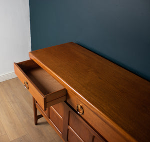 Retro Teak 1960s Nathan Squares Mid Century Sideboard