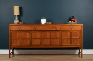 Retro Teak 1960s Nathan Squares Mid Century Sideboard