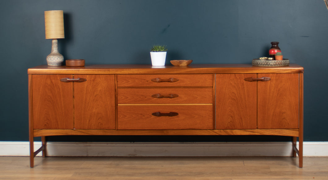 Retro Teak 1960s Long Nathan Mid Century Sideboard